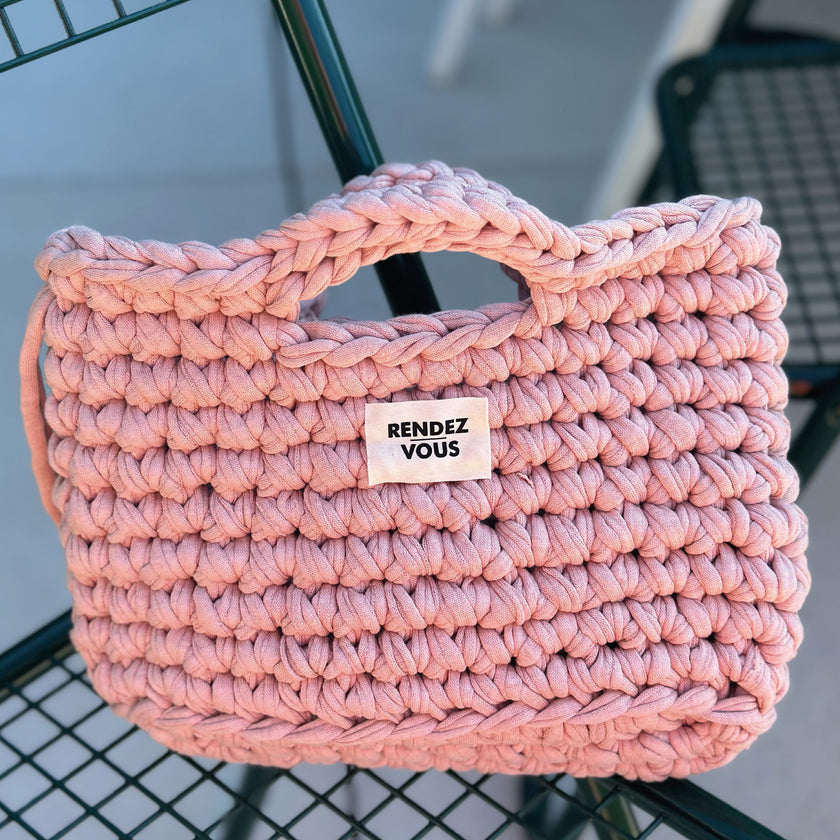 MINI SAC RENDEZ-VOUS | ROSE PÂLE