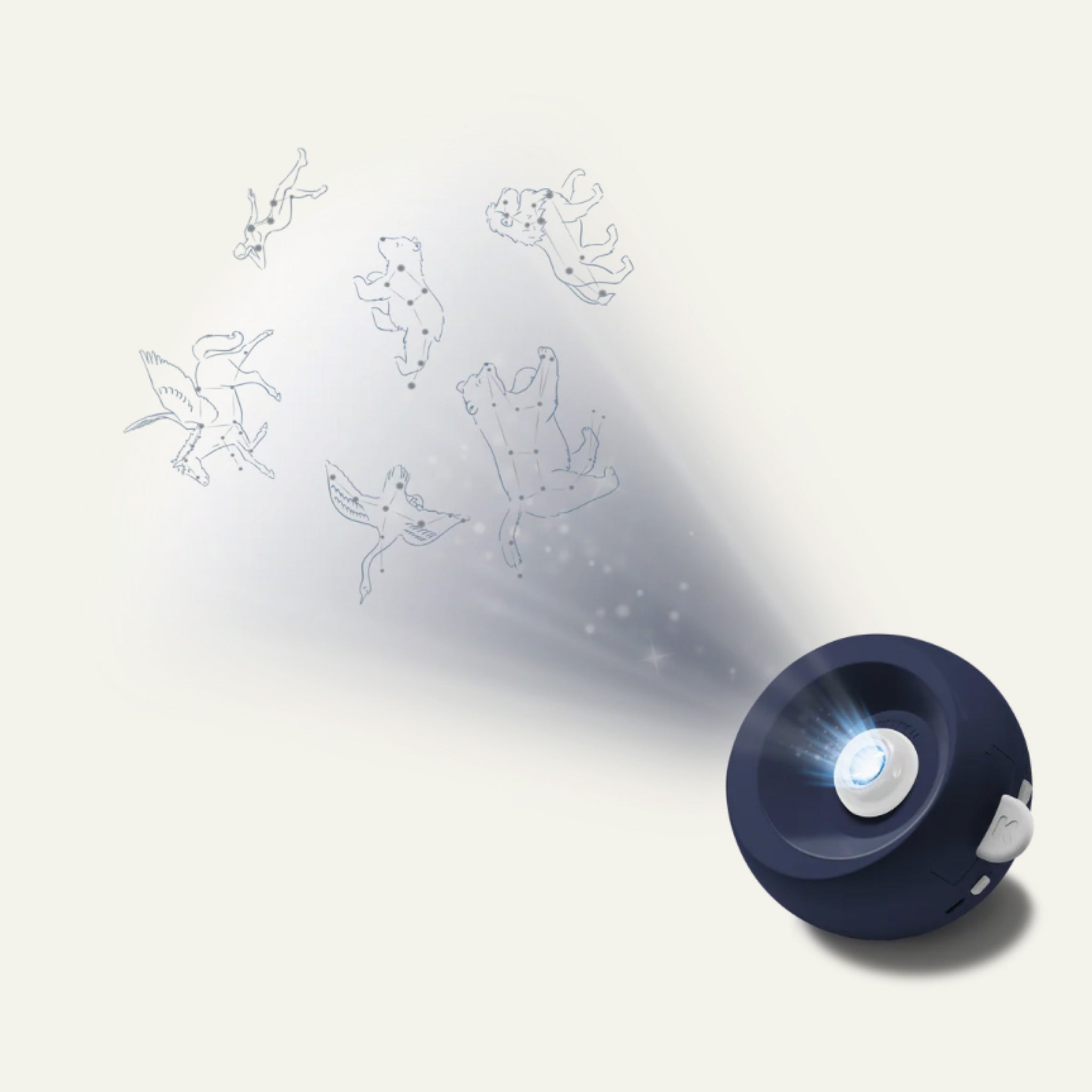 Projecteur d'images Galaxie KIDYSTAR - bleu