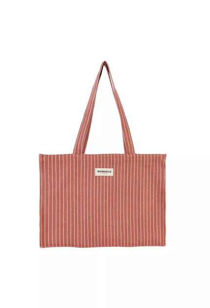 Sac 24h rayures lilas Gabrielle 