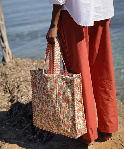 Sac cabas ellis ocre bellemme