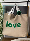 Sac cabas Love Toiles chics