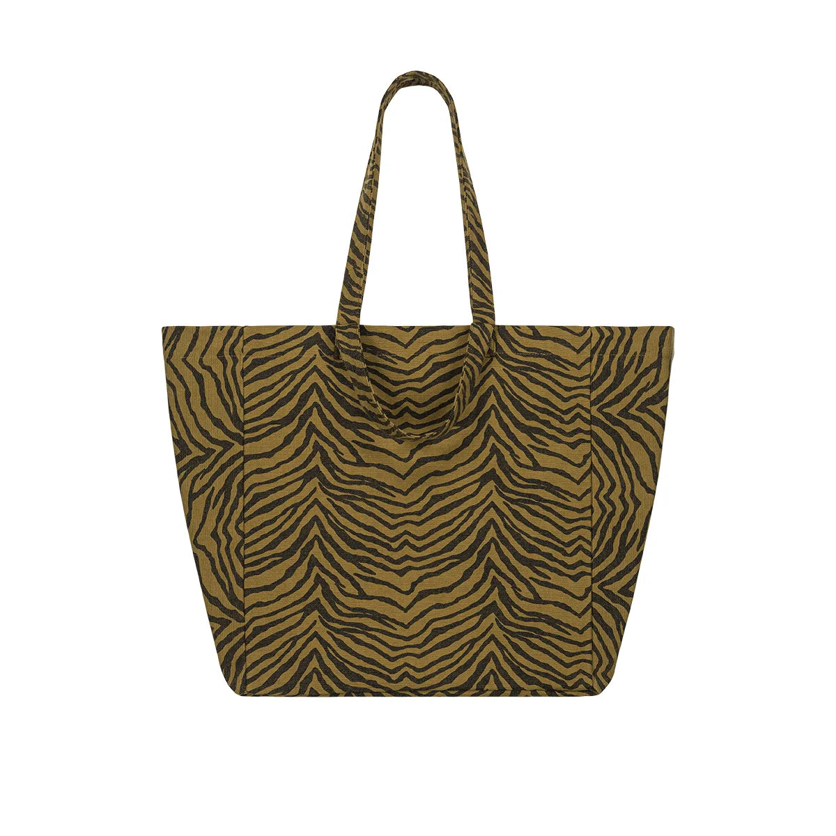 Sac cabas zebrou olive rose in april