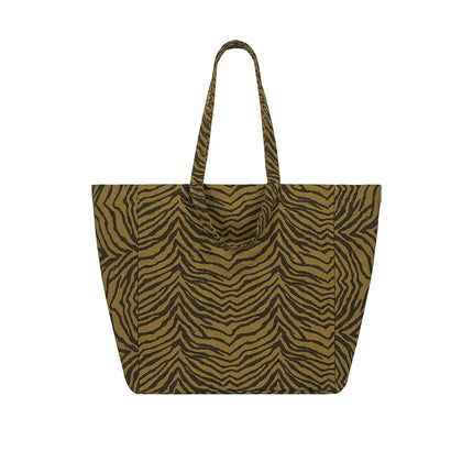 Sac cabas zebrou olive rose in april