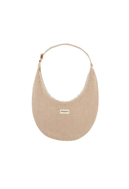 Sac new b rayures argile Gabrielle