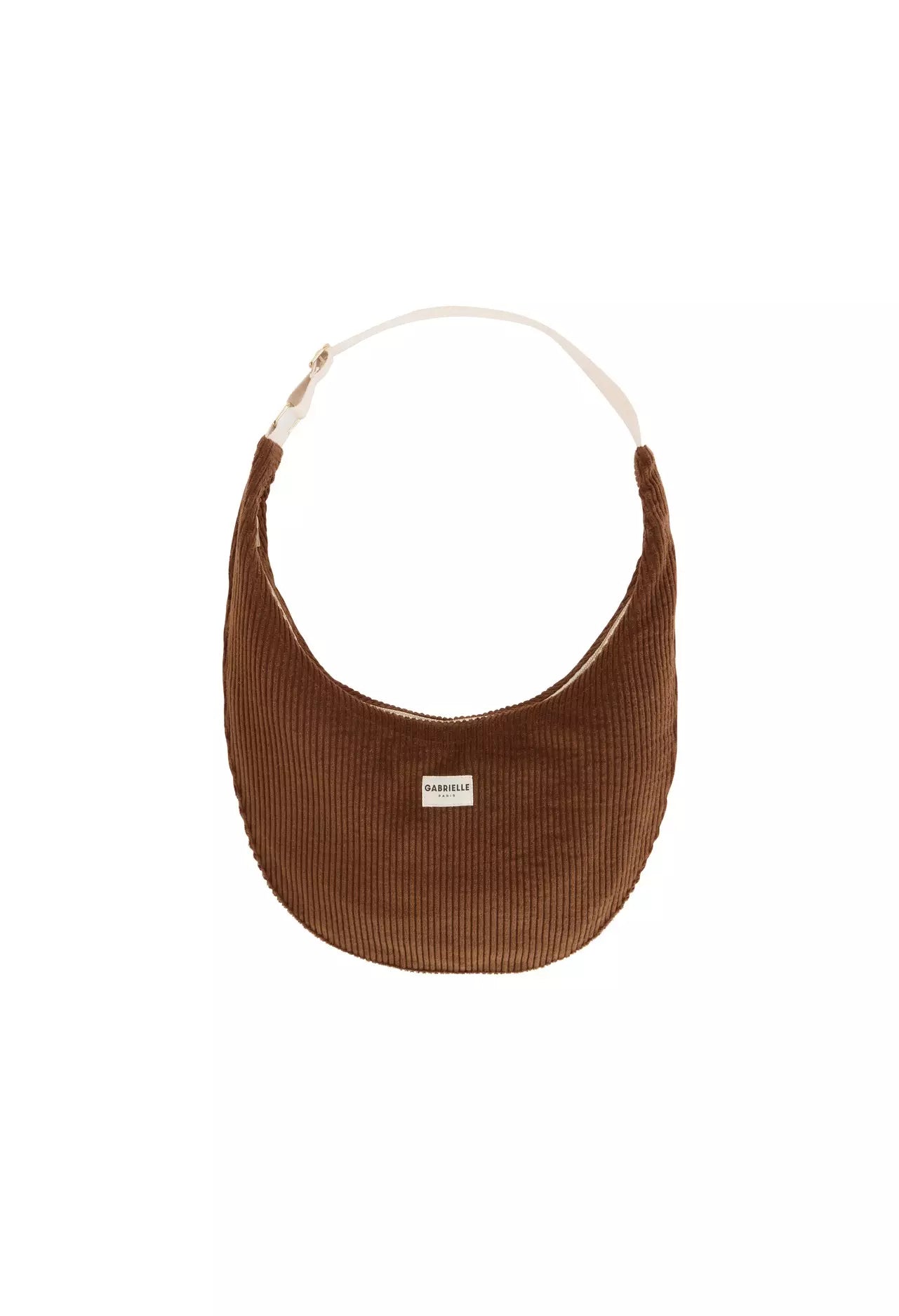 Sac new B velours camel Gabrielle