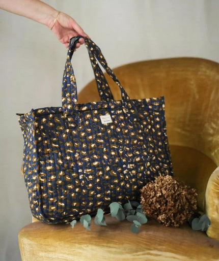 Sac vancouver Léopard Navy bellemme 