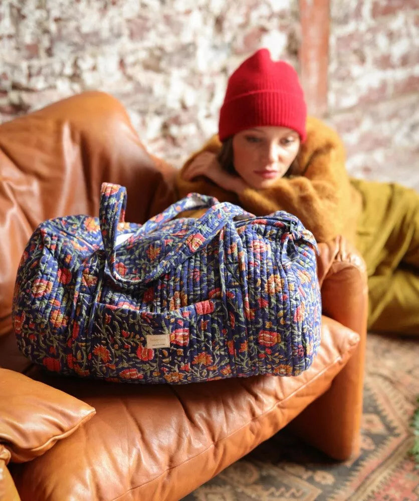 Sac weekend Mina Indigo Bellemme