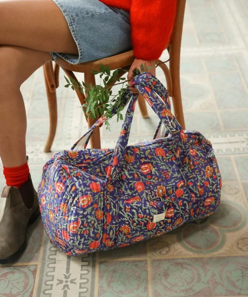 Sac weekend Mina Indigo Bellemme