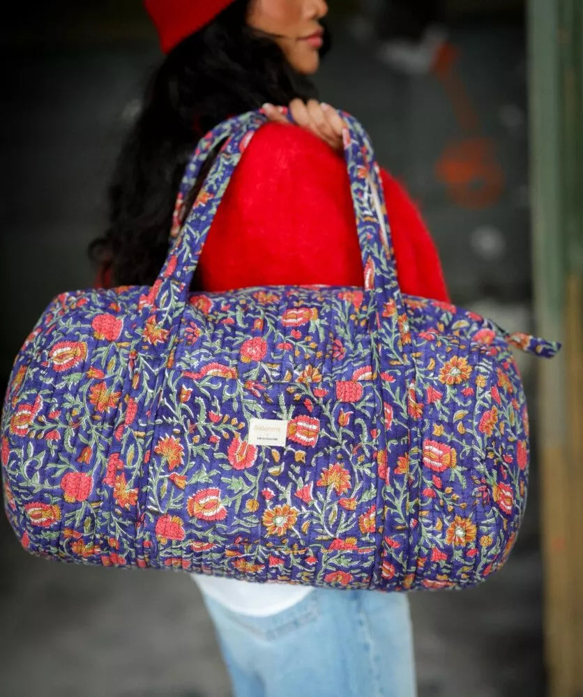 Sac weekend Mina Indigo Bellemme