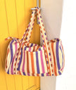 Sac weekend rayure multicolore bellemme 