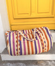 Sac weekend rayure multicolore bellemme 