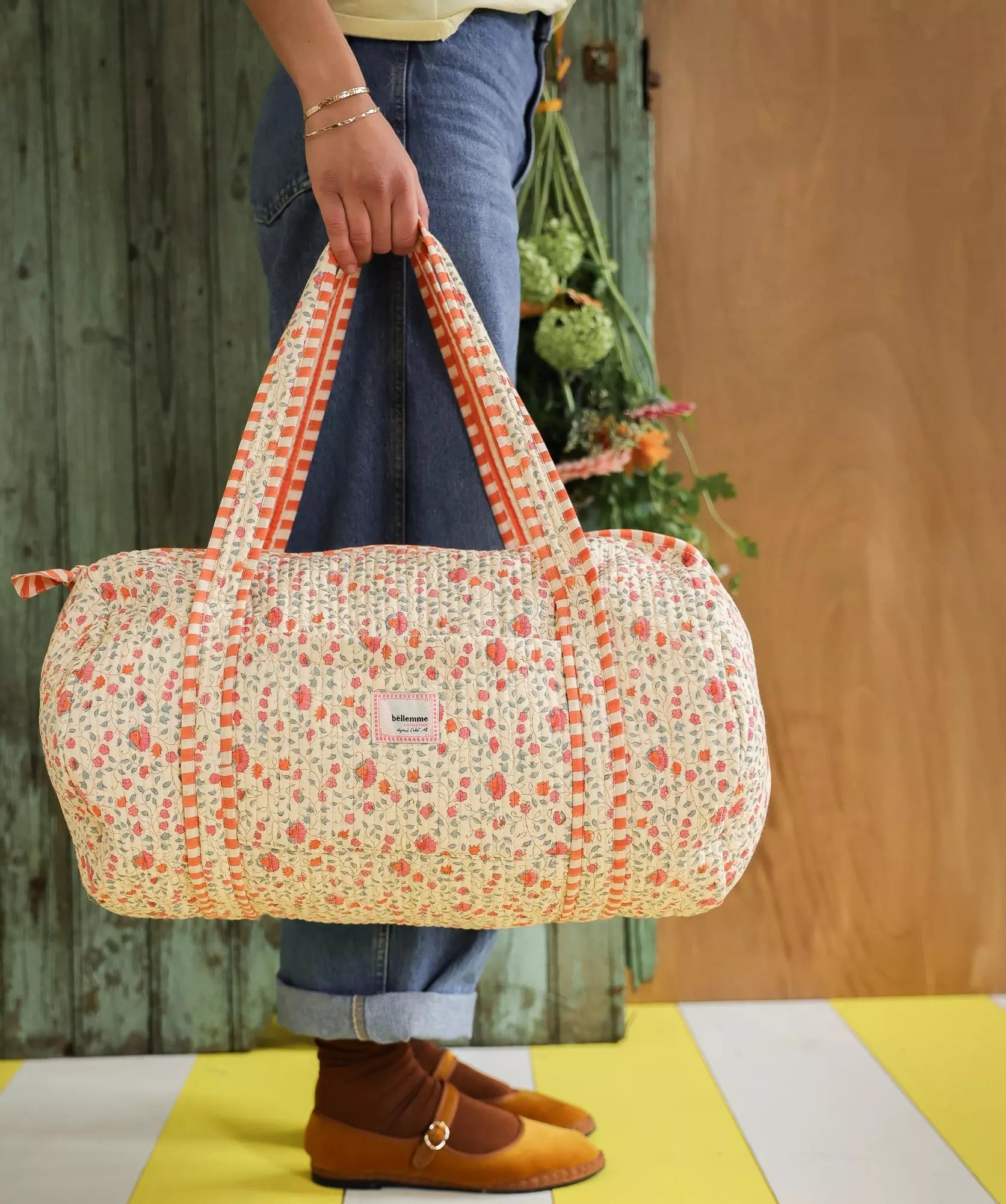 Sac weekend rosa sorbet d'été Bellemme