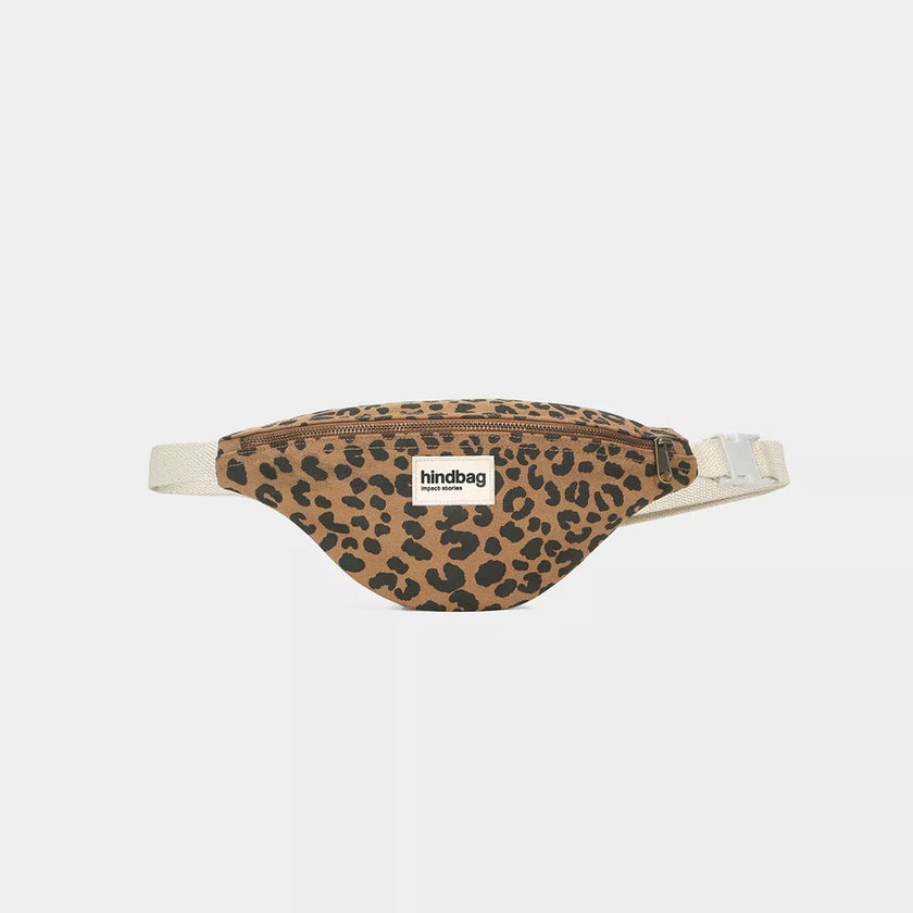 sac banane enfant leopard cannelle