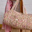 sac weekend palmyre rose poudré