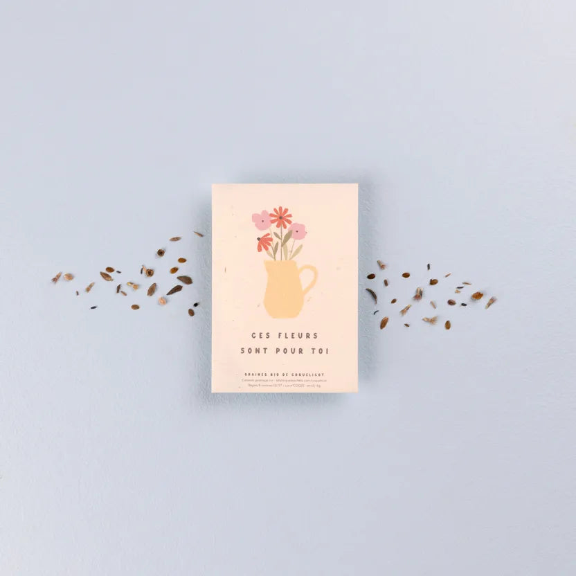 Sachet de graine coquelicot 