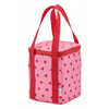 Sac isotherme coeur rouge fond rose atelier wagram