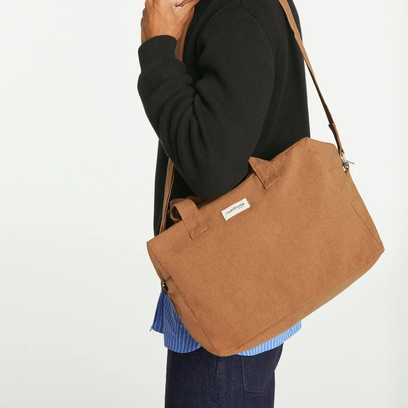 sauval le city bag camel