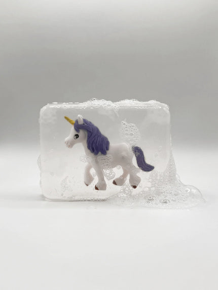 Savon licorne violette ludisoap