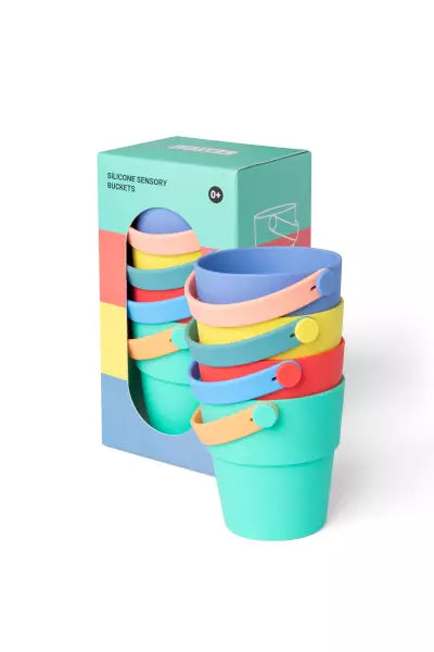 Seaux de bain 4 couleurs little L 