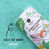 sel de bain moussant vert lagon