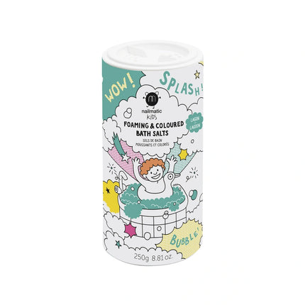 sel de bain moussant vert lagon
