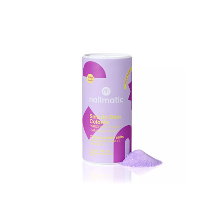 Sels de bain moussant violet ailmatic