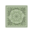 serviette papier bandana matcha 