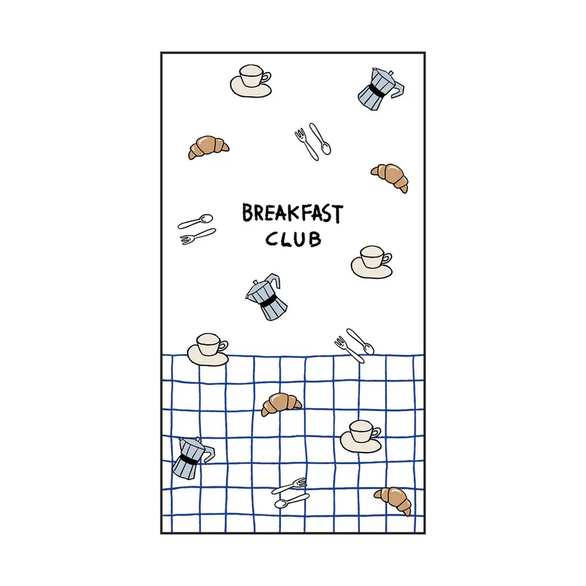 Serviettes en papier Breakfast club
