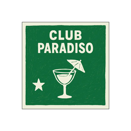 Serviette papier club paradiso