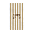 Serviette en papier more amore rectangle
