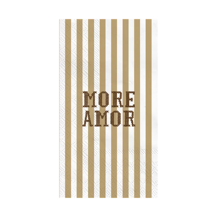 Serviette en papier more amore rectangle