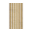Serviette papier rectangle rayure beige