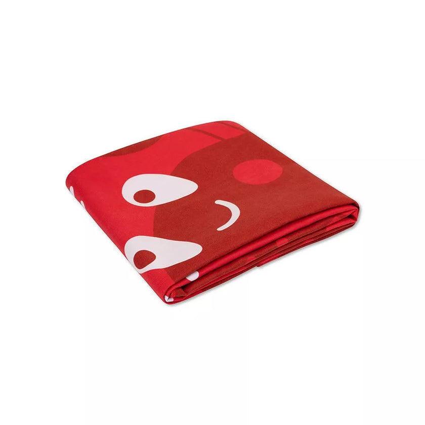 serviette de plage oh crab rouge
