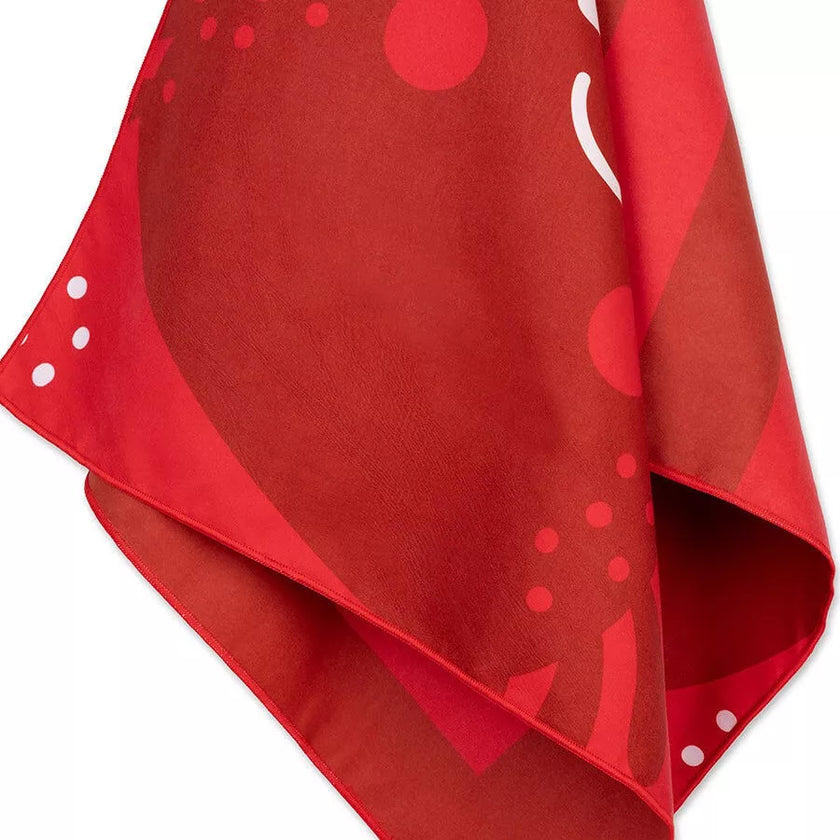 serviette de plage oh crab rouge