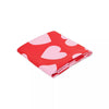 serviette de plage rouge