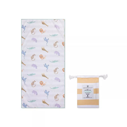 serviette de plage safari