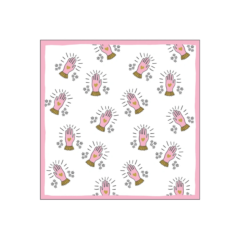 serviette papier americana rose