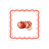 serviette papier tomate asperge
