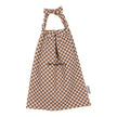 serviette table damier
