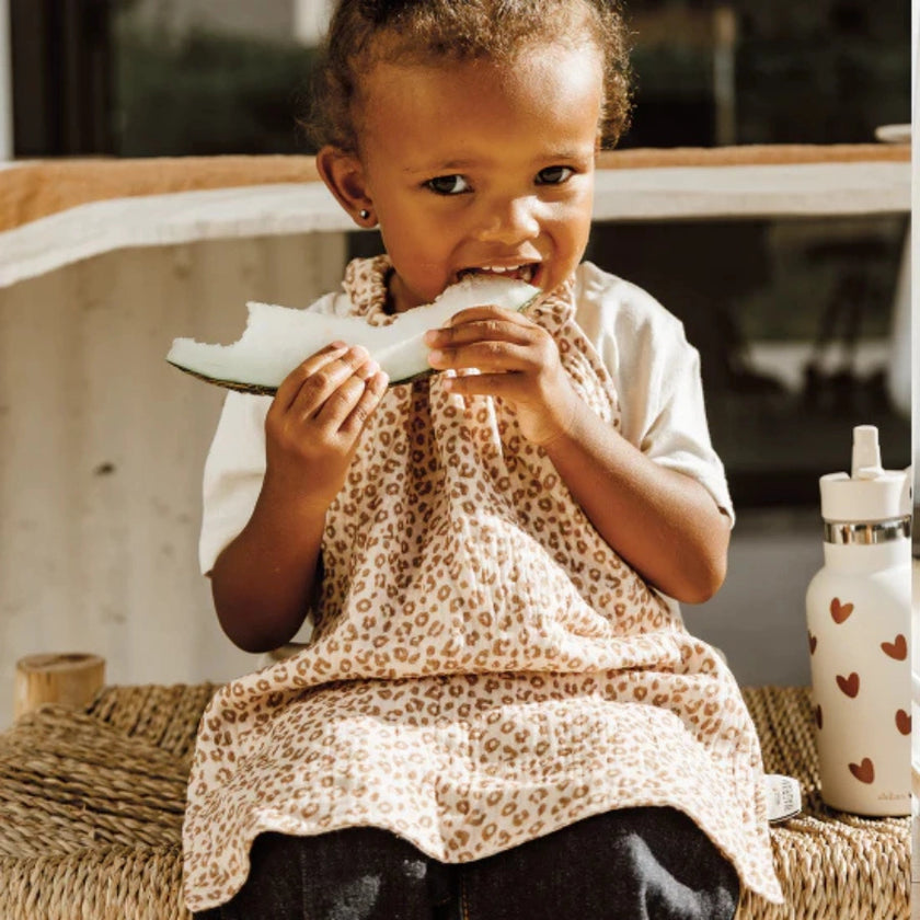 serviette table leopard