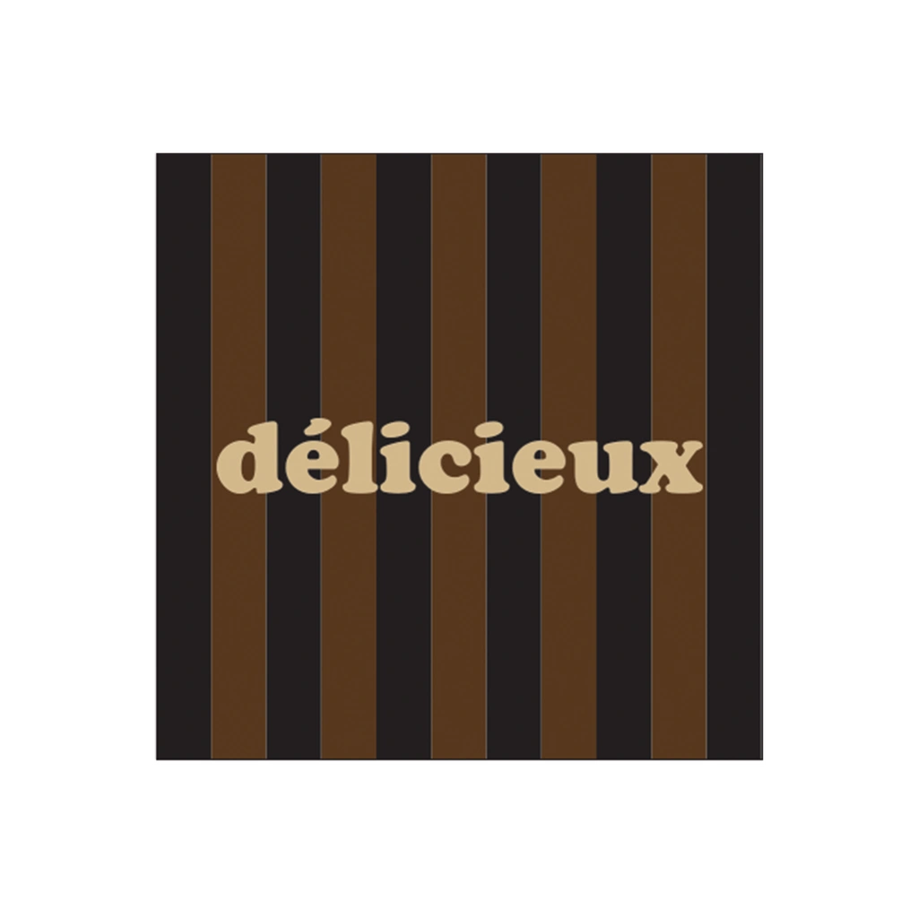 serviettes papier rayure délicieux