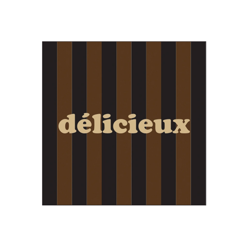 serviettes papier rayure délicieux