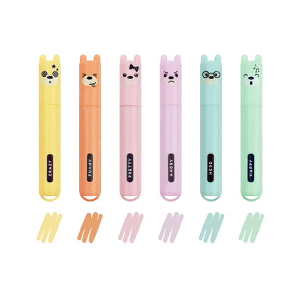 Mini surligneurs pastels