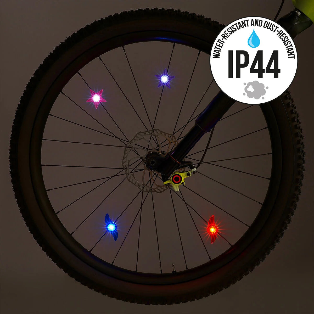 Set de décoration de vélo lumineux espace Legami