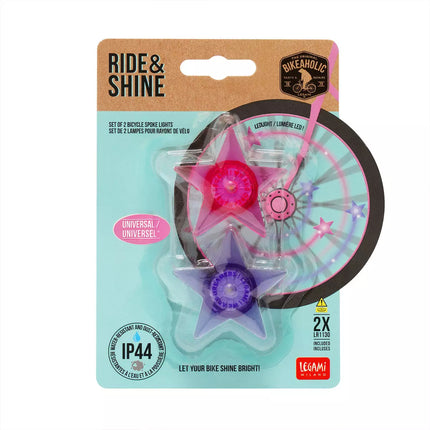 Set de décoration de vélo lumineux Legami