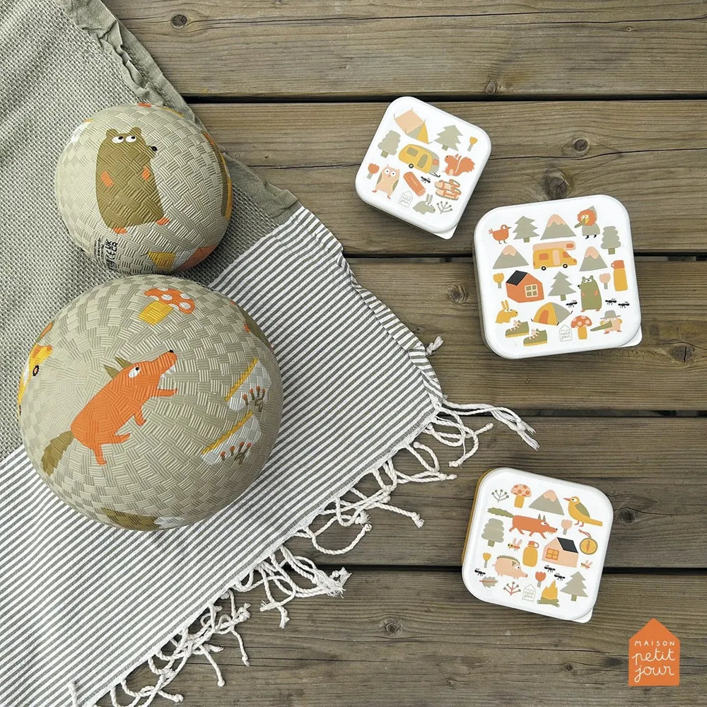 Set de 3 lunch box aventure petit jour