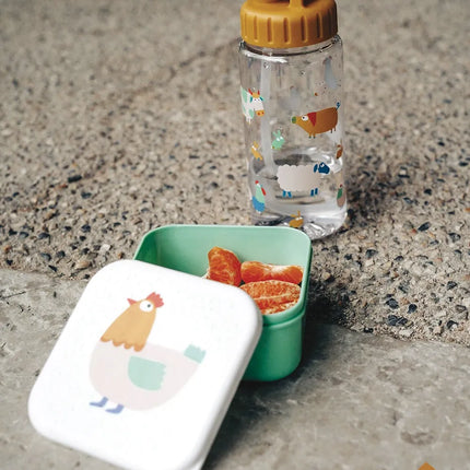 Set de 3 lunch box la ferme petit jour 