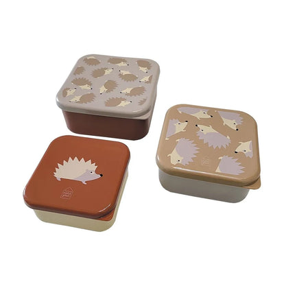 Set de lunch box hérissons petit jour