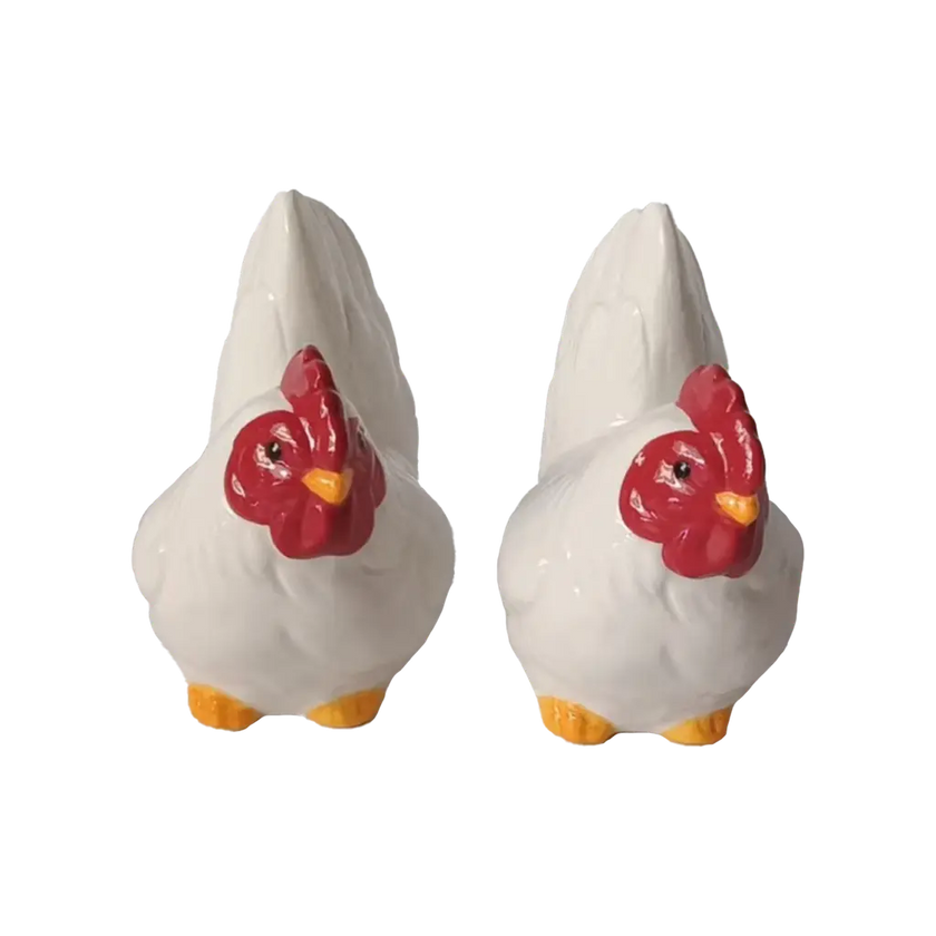 Set sel et poivre coqs
