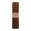 set de 2 bougies longues anneaux